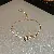 Diamond Wavy Geometric Bracelet Wholesale Supply Quality Assured - Real gold electroplated zircon knot bracelet