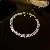 Diamond Wavy Geometric Bracelet Wholesale Supply Quality Assured - Silver Zircon Rectangular Bracelet