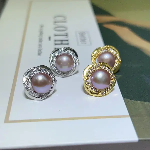 4035 purple pearl (8MM)-gold,tkmbeautysupply.com