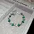 Medieval Vintage Diamond-encrusted Drop Earrings Necklace Light Luxury Niche Clavicle - 22# Bracelet-Zircon Oval
