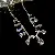 Medieval Vintage Diamond-encrusted Drop Earrings Necklace Light Luxury Niche Clavicle - 37# Necklace-Zircon Water Drop Tassel