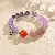 Artificial Crystal Tiger Eye Garnet Bracelet, Chinese, Versatile Light Luxury, - 13# natural stone amethyst lucky bracelet (exquisite gift box)