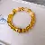 Artificial Crystal Tiger Eye Garnet Bracelet, Chinese, Versatile Light Luxury, - 19# bracelet-gold-yellow